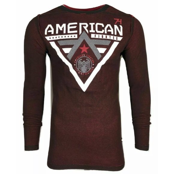 AMERICAN FIGHTER Men's REVERSIBLE THERMAL DALTON Athletic Biker MMA - Picture 6 of 13